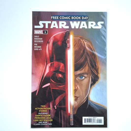 Cover of Star Wars #1 Free Comic Book Day 2024 edition from Marvel Comics