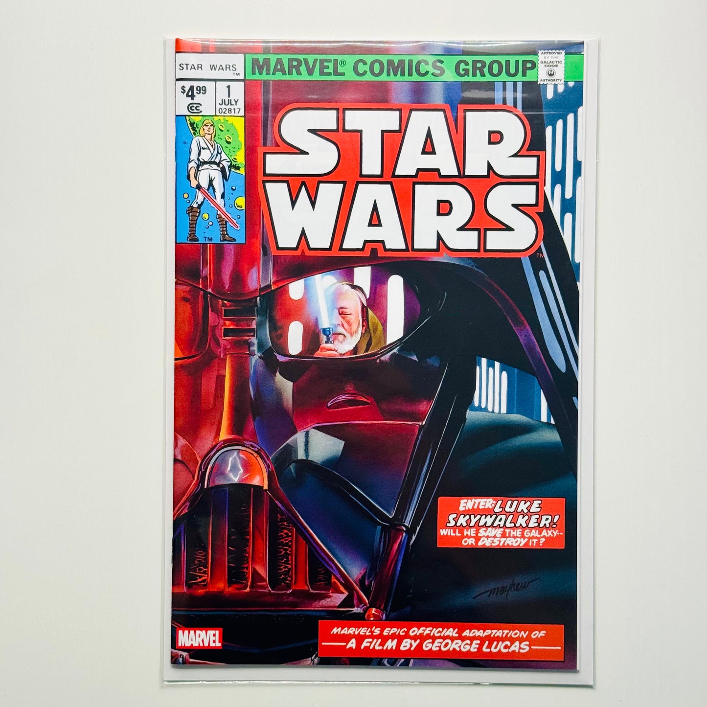Star Wars (1977) #1 Facsimile Edition Mike Mayhew Variant front cover