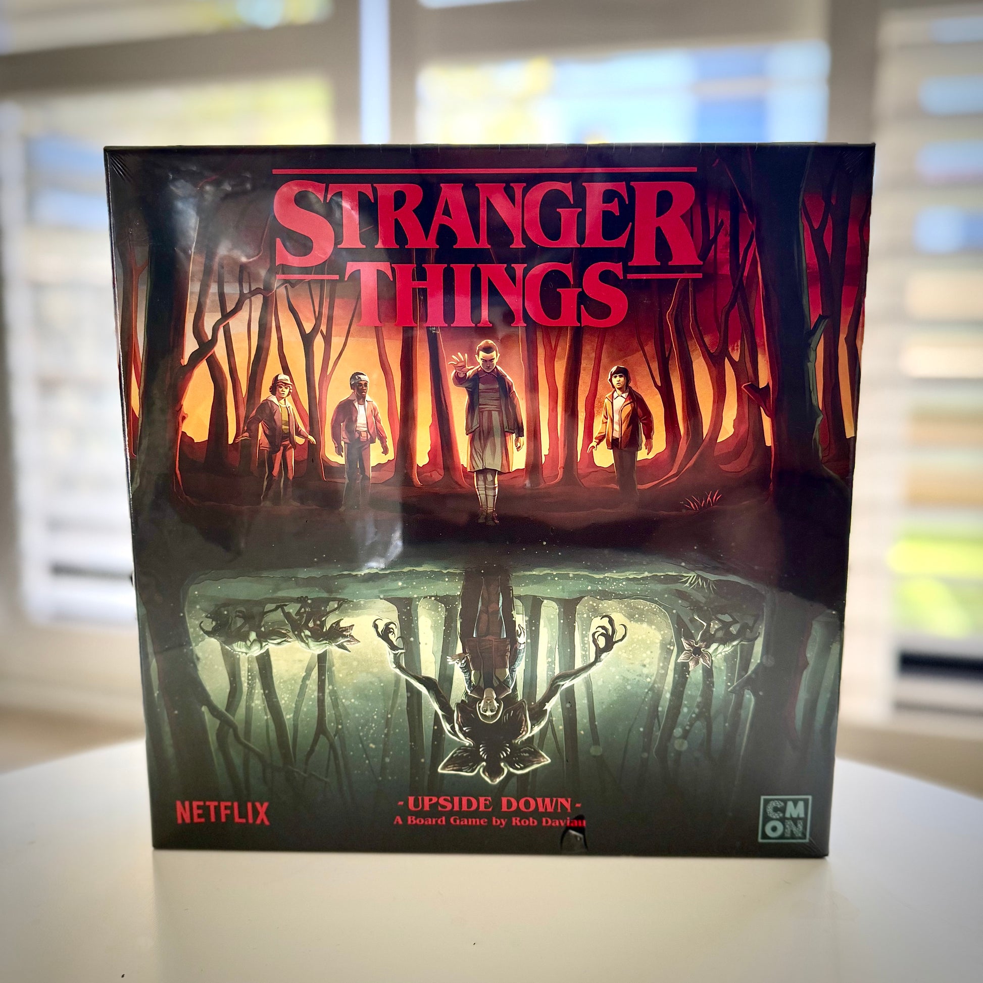 Stranger Things: Upside Down board game box