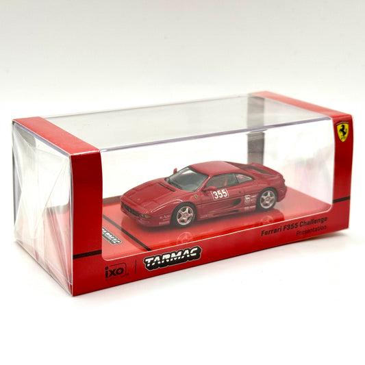 Ferrari F355 Challenge Presentation Tarmac Works packaging angled view