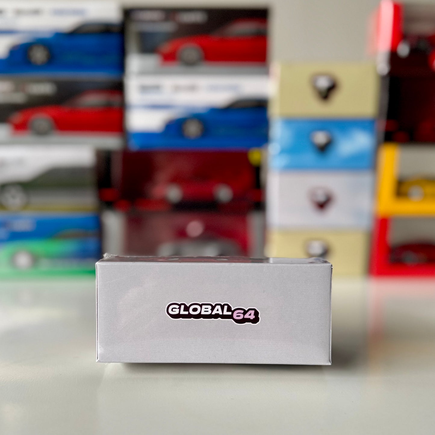 Packaging for Global64 Toyota Mark II Vertex Purple Metallic