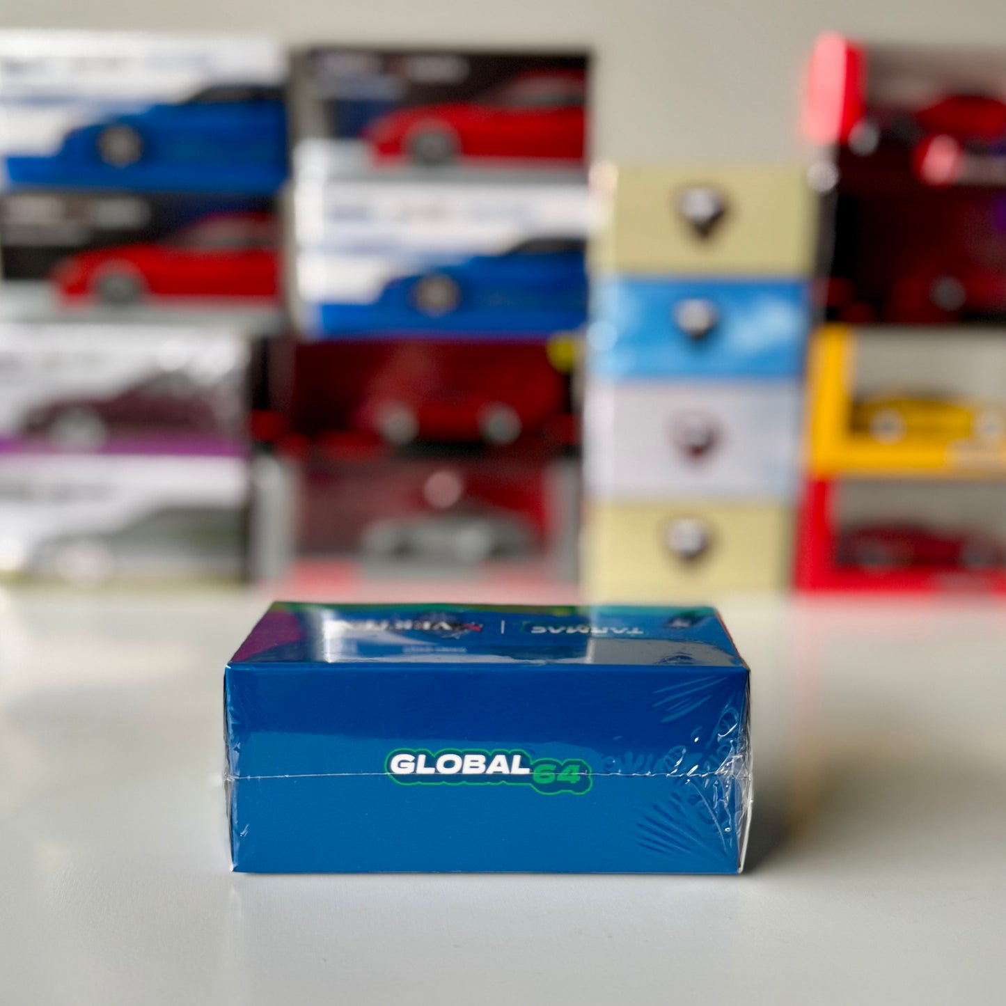 Packaging of Tarmac Works Global64 Silvia S15 Vertex Falken 1:64 diecast
