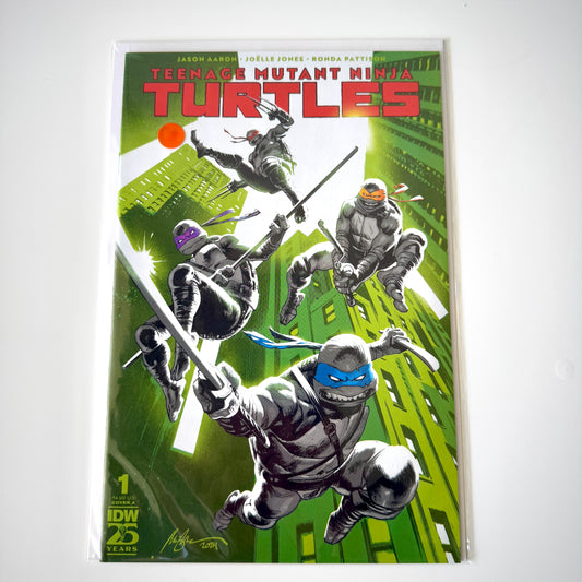 Teenage Mutant Ninja Turtles #1 2024 Cover A by IDW Publishing comic book