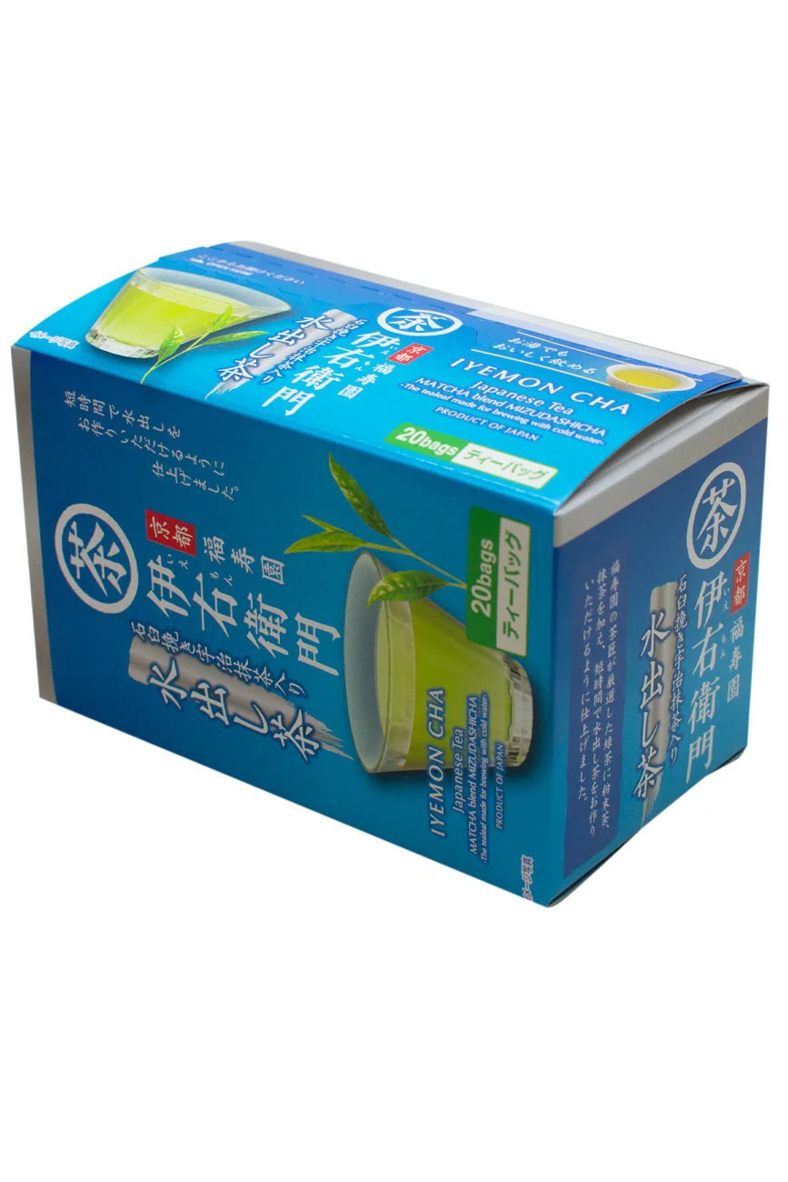 Ujinotsuyu Lemon Cold Brew Tea with Uji Matcha Tea Bags Box