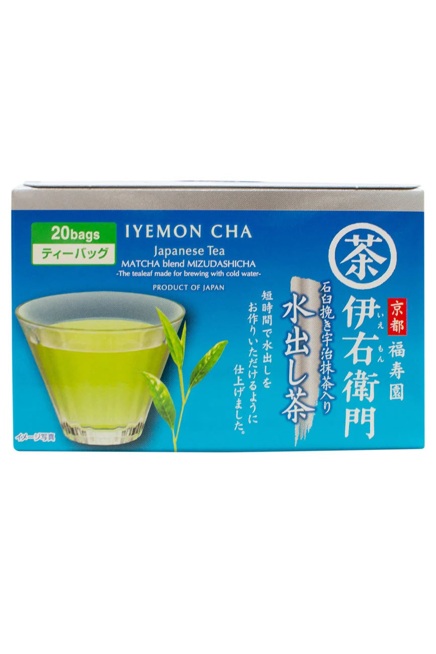 Ujinotsuyu Lemon Cold Brew Tea with Uji Matcha Tea Bags