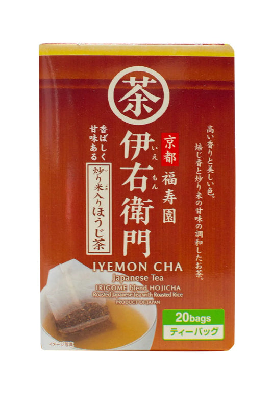 Ujinotsuyu Lemon Houjicha with Roasted Rice Tea Bags (20)