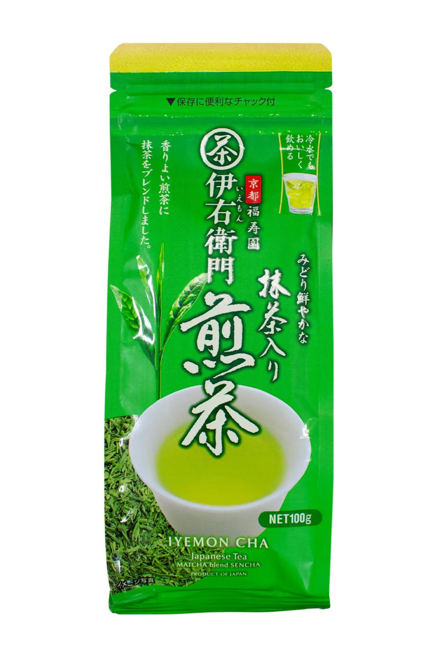 Ujinotsuyu Lemon Sencha with Matcha 100g Tea Package