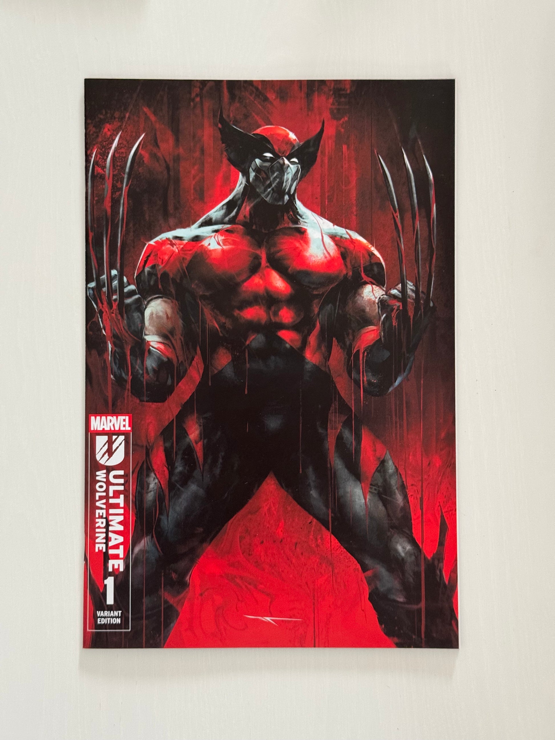 Ultimate Wolverine #1 Ivan Tao Variant Cover – Limited Comic Book (1 of 1000)