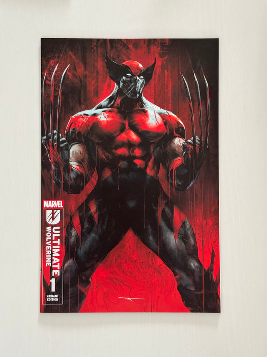 Ultimate Wolverine #1 Ivan Tao Variant Cover – Limited Comic Book (1 of 1000)