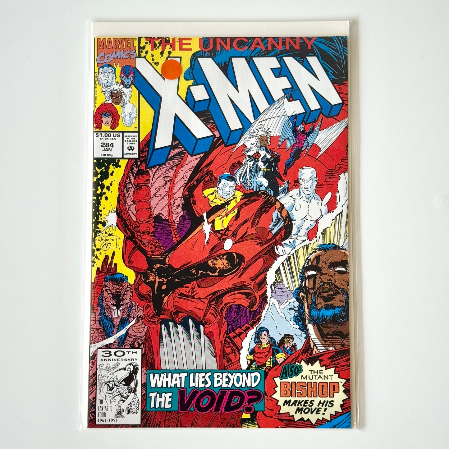 The Uncanny X-Men #284 (1992) Marvel Comics original cover art