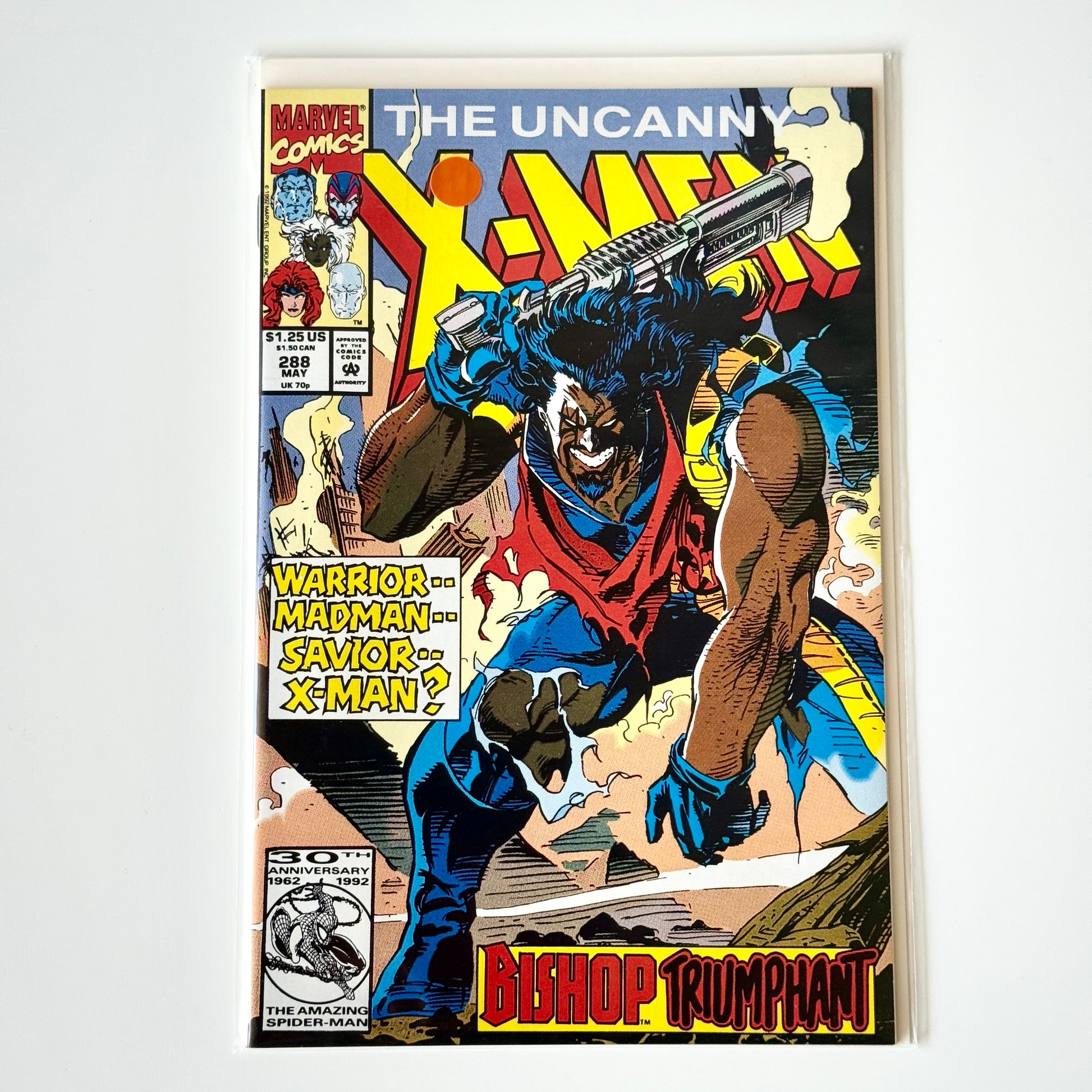 The Uncanny X-Men #288 (1992) Marvel Comics cover featuring Storm and Forge