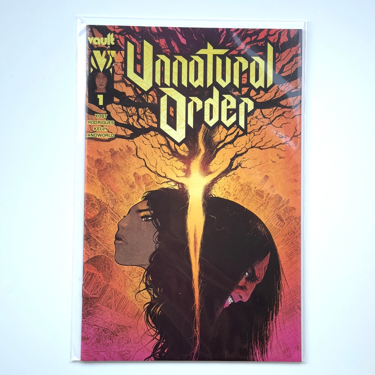 Cover of Unnatural Order #1 (2023) from Vault Comics – Dark fantasy comic premiere