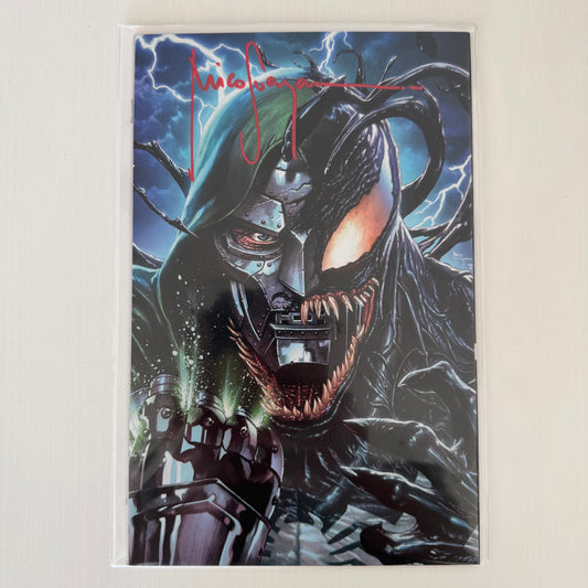 Venom: Lethal Protector II #1 Big Time Collectibles Virgin Variant by Mico Suayan – Marvel Comics 2023