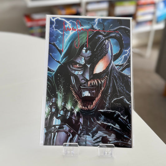Venom: Lethal Protector II #1 Big Time Collectibles Virgin Variant by Mico Suayan – Marvel Comics 2023
