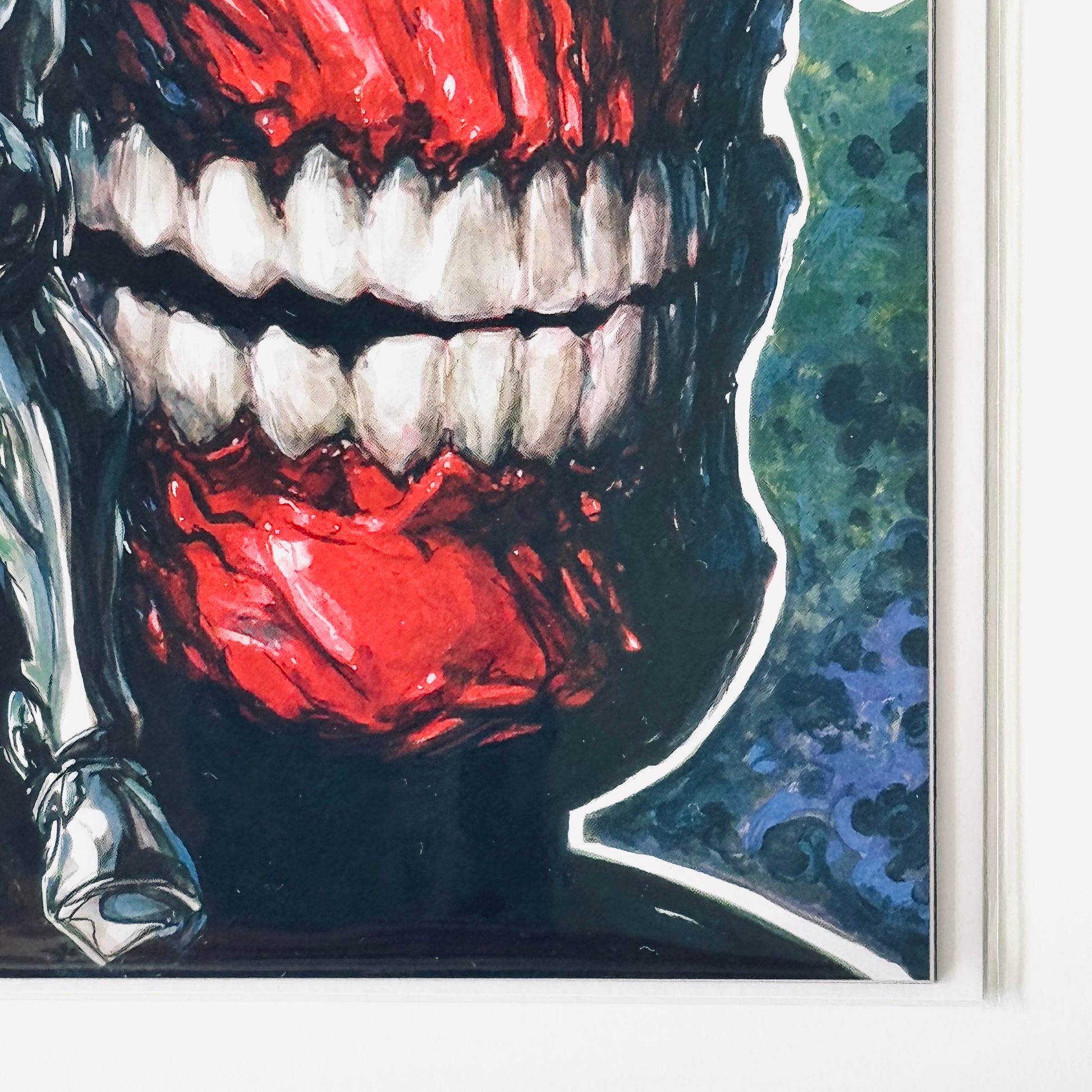 Bottom right corner detail of Clayton Crain’s Wastelanders: Doom #1 Variant