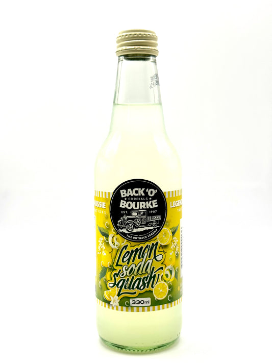 BACK 'O' BOURKE Lemon Squash Soda