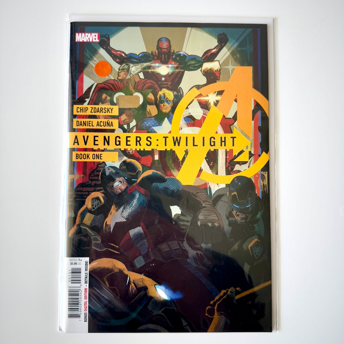 Cover of Avengers Twilight #1 Daniel Acuna Variant Cover 2024 by Marvel Comics