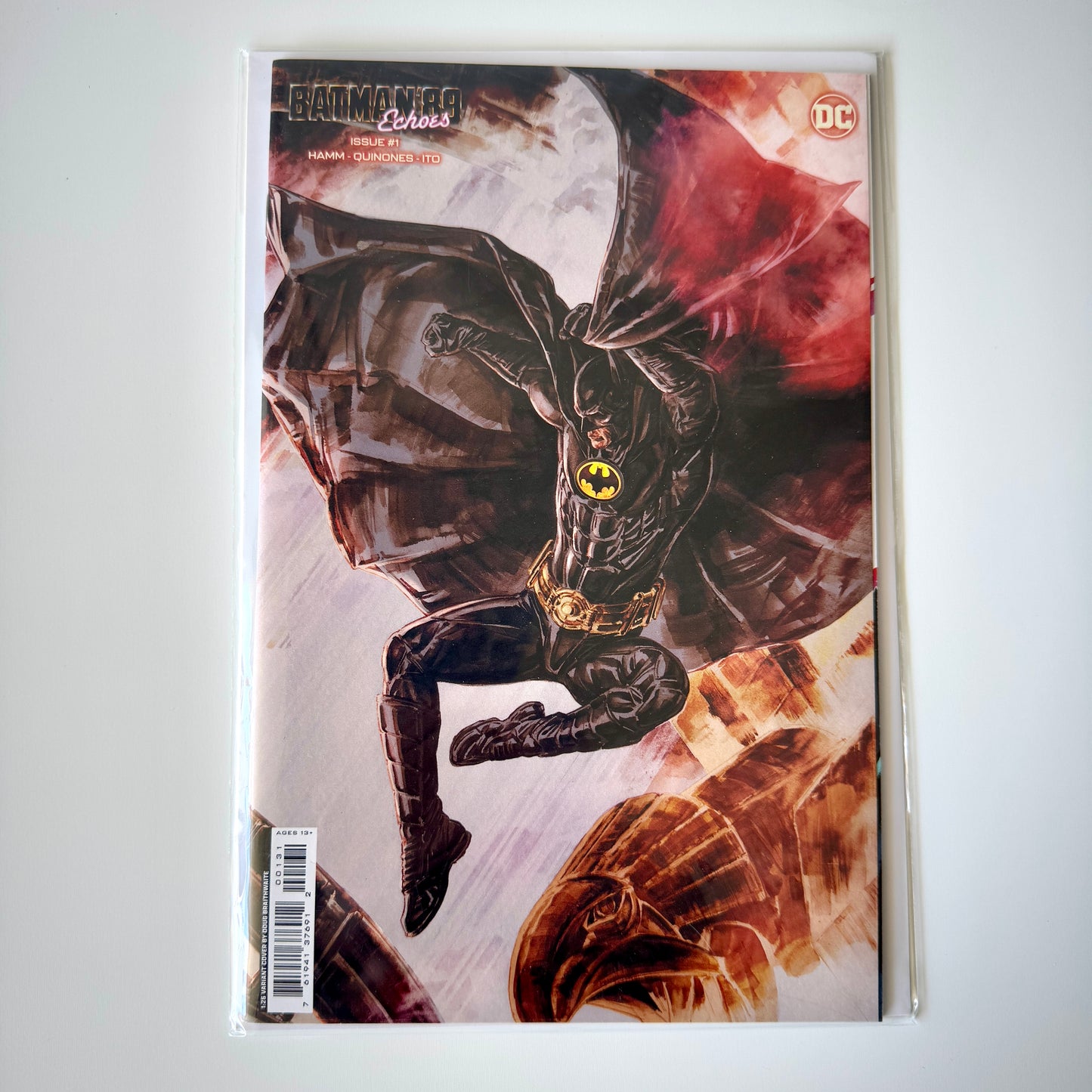 Batman '89 Echoes #1 1:25 Doug Braithwaite Variant Cover 2023 by DC Comics