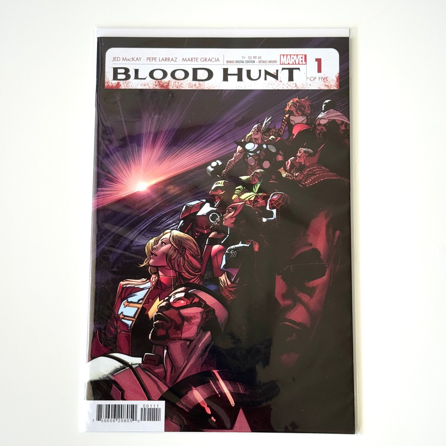 Blood Hunt #1 (2024) Marvel Comics Cover A by Pepe Larraz – First print event comic