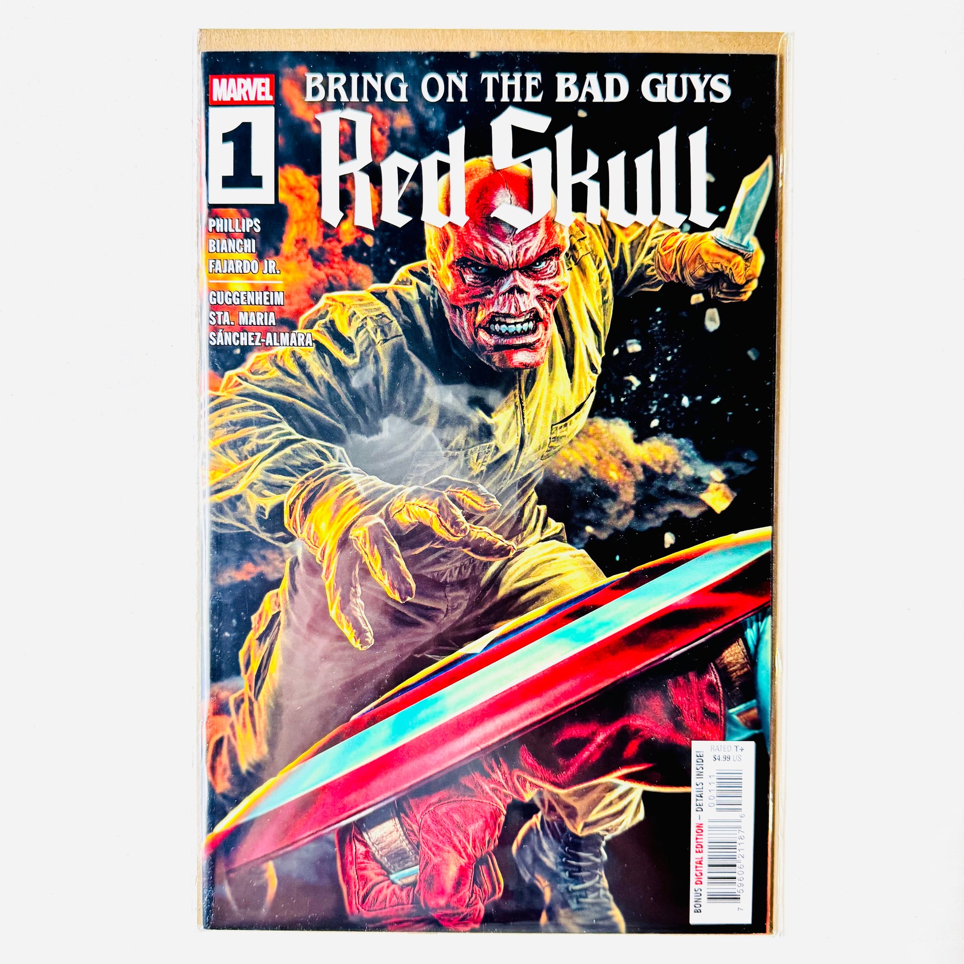 Bring On the Bad Guys: Red Skull #1 – Lee Bermejo cover