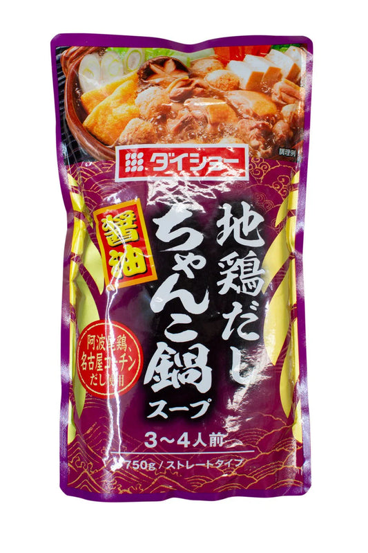 Daisho Chanko Nabe hot pot soup soy sauce flavor 750g