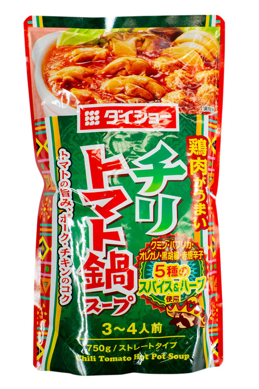 Daisho chili tomato hot pot soup Japanese nabe 750g