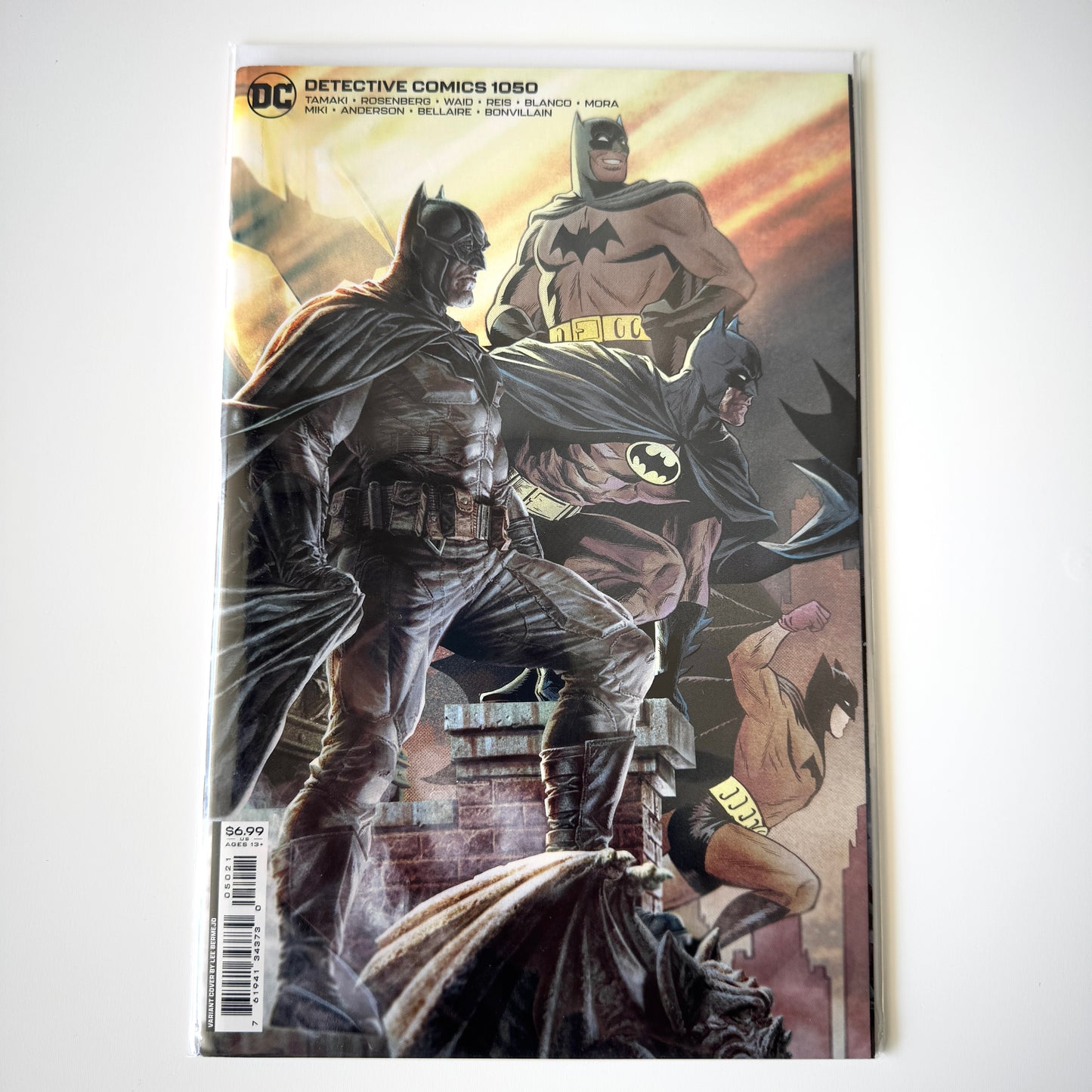 Detective Comics #1050 2022 Lee Bermejo Car Stock Variant DC Comics comic book cover