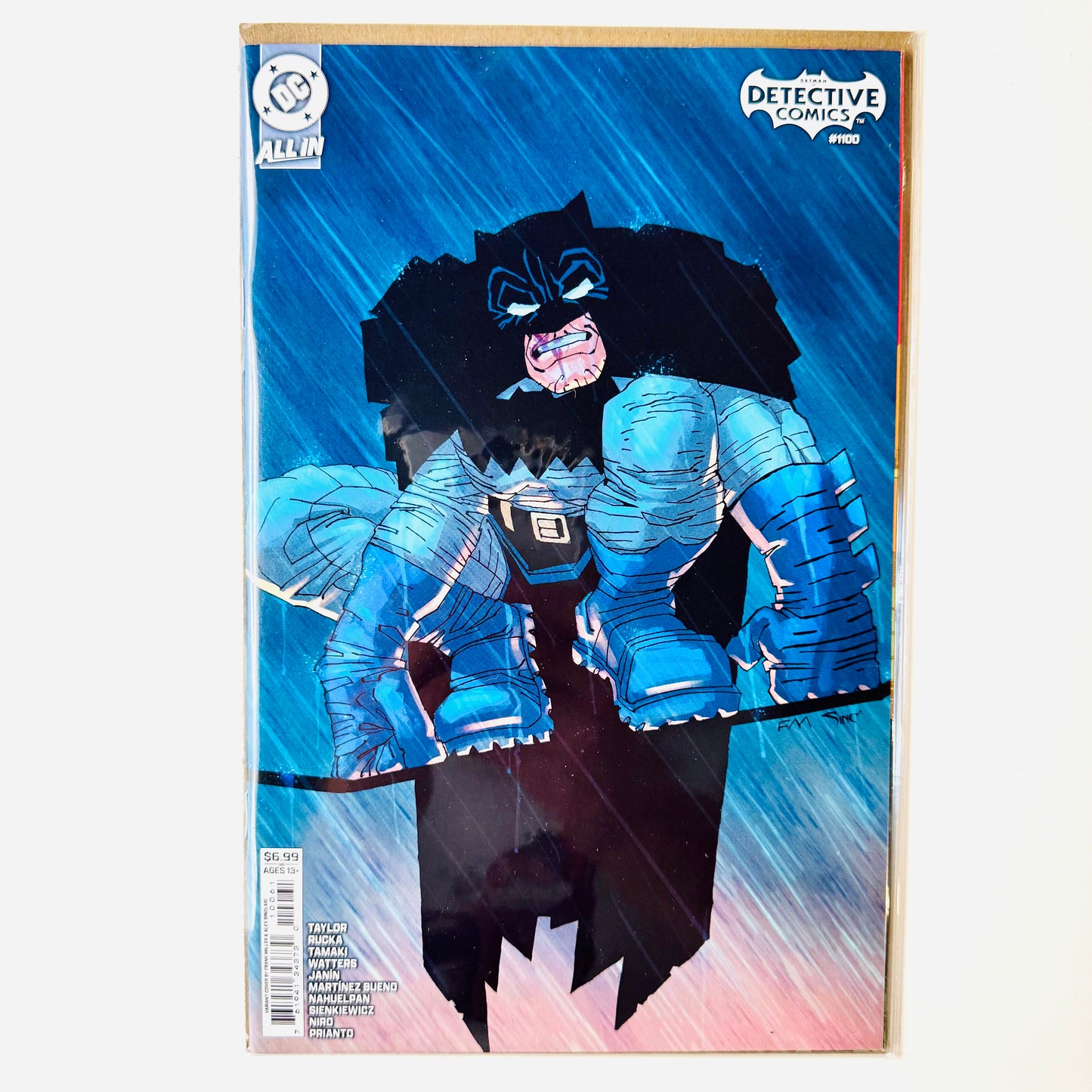 Detective Comics #1100 Frank Miller Card Stock Variant Front Cover