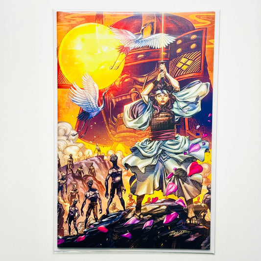 Falling in Love on the Path to Hell #1 Redcode Star Wars Homage Variant front cover