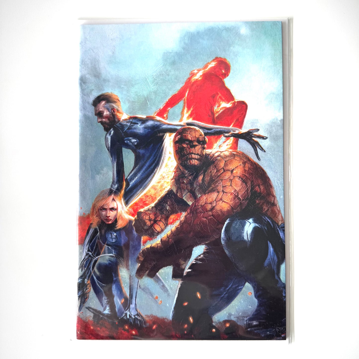 Main cover image of Fantastic Four #1 Gabriele Dell'Otto Virgin Variant Comic