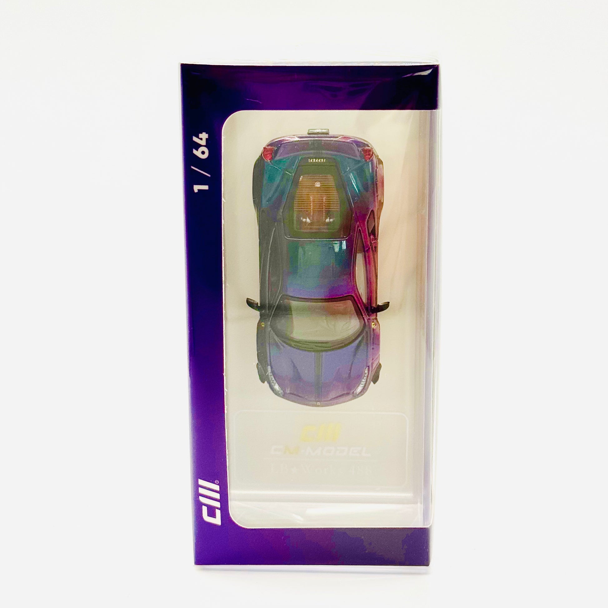 Ferrari 488 LBWK Widebody Chameleon 1:64 Diecast Model Car – CM Model ...