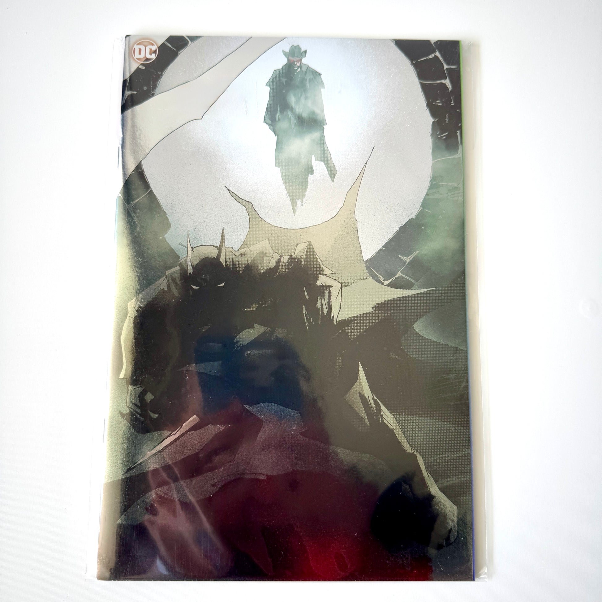 Gotham by Gaslight The Kryptonian Age #1 foil virgin variant cover by Jock 2024 DC Comics