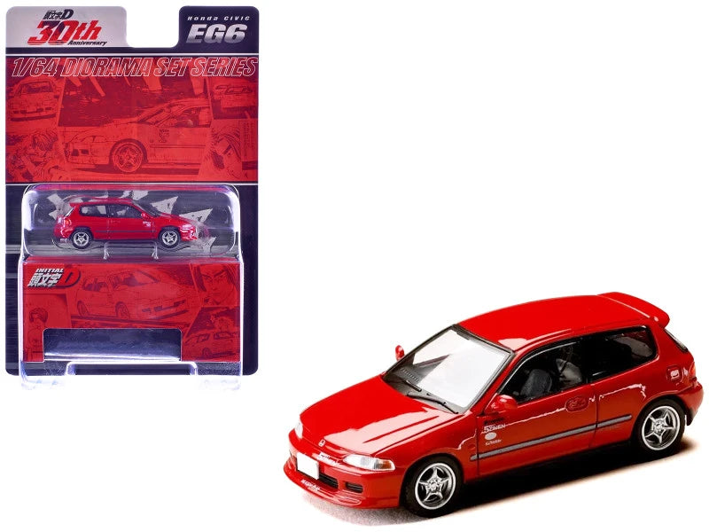 Hobby Japan Honda Civic EG6 Initial D 30th Anniversary Night Kids packaging