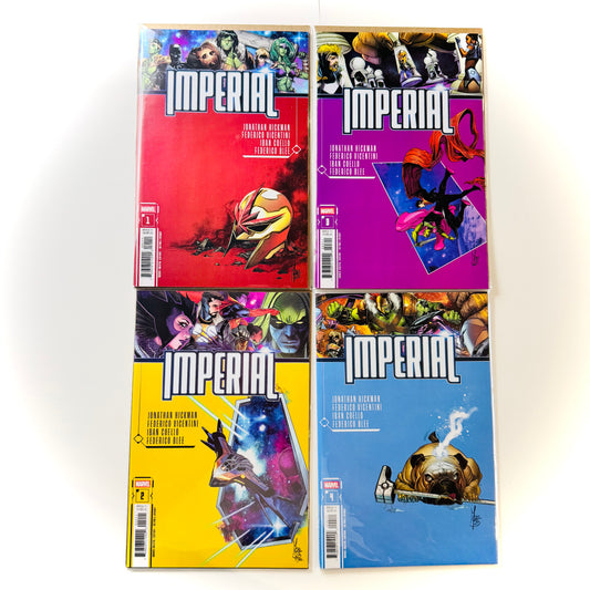 Complete set of IMPERIAL #1–#4 Covers A – full covers