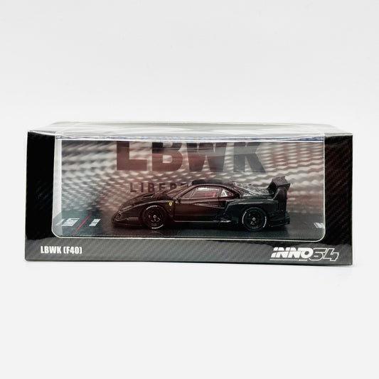 Inno64 LBWK Ferrari F40 Full Carbon 1:64 diecast model box front