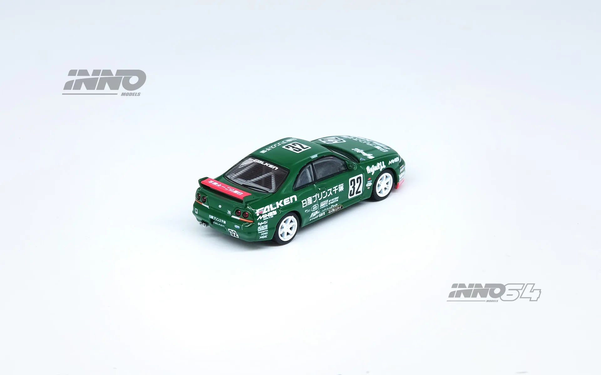 Inno64 Nissan Skyline GT-R R33 Falken 1996 N1 Super Endurance side profile