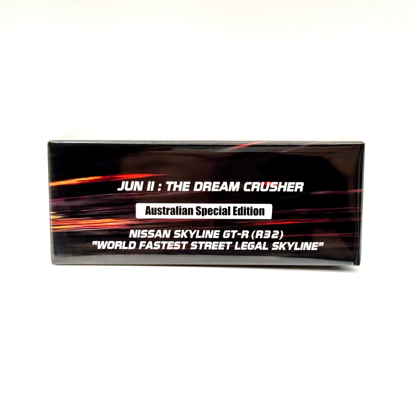 Inno64 Nissan Skyline GT-R R32 JUNII box side profile Australian Special Edition diecast