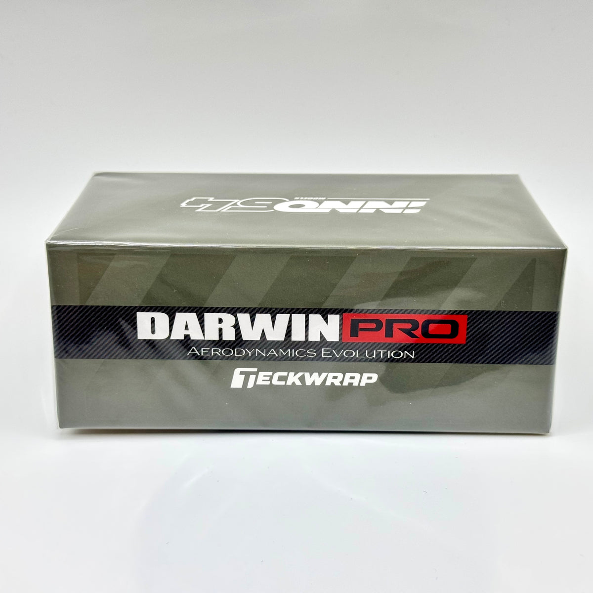 Inno64 Toyota Supra A90 DARWINPRO Matt Green 1:64 diecast model boxed front view
