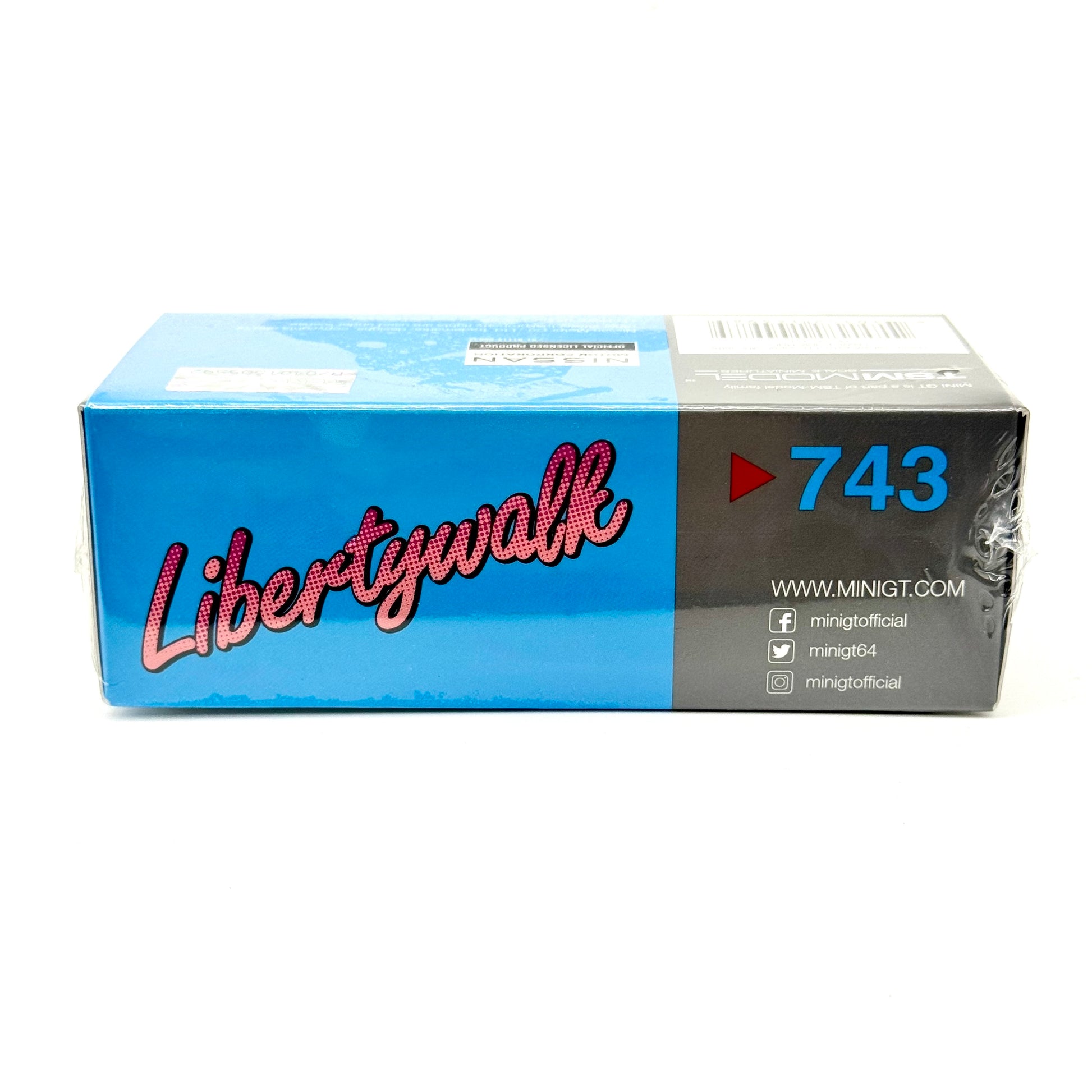 LB Super Silhouette Silvia S15 KUMA Mini GT packaging angled view