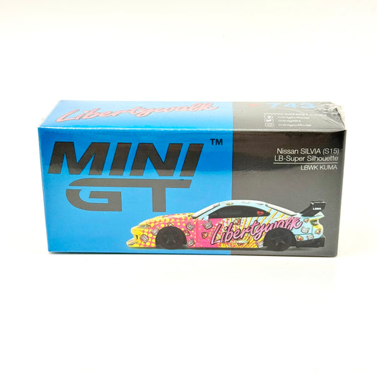 Mini GT MGT00743 Nissan Silvia S15 LB Super Silhouette KUMA 1:64 diecast box front