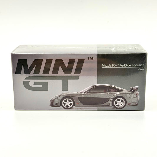 Mini GT MGT01057 Mazda RX-7 VeilSide Fortune Grey 1:64 diecast box front