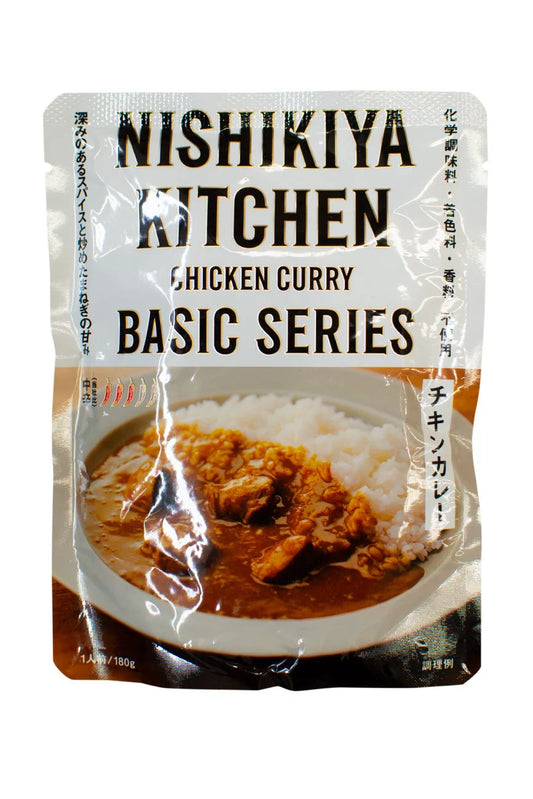 Nishikiya Kitchen Chicken Curry 180g pouch packaging
