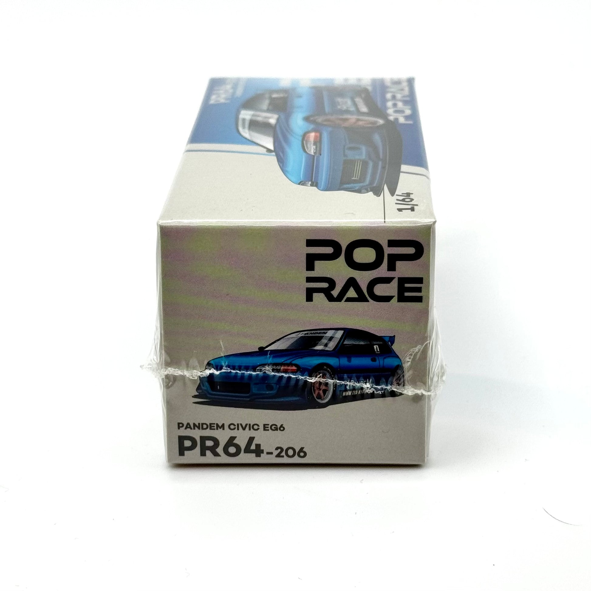 Pandem Civic EG6 Pop Race packaging angled view