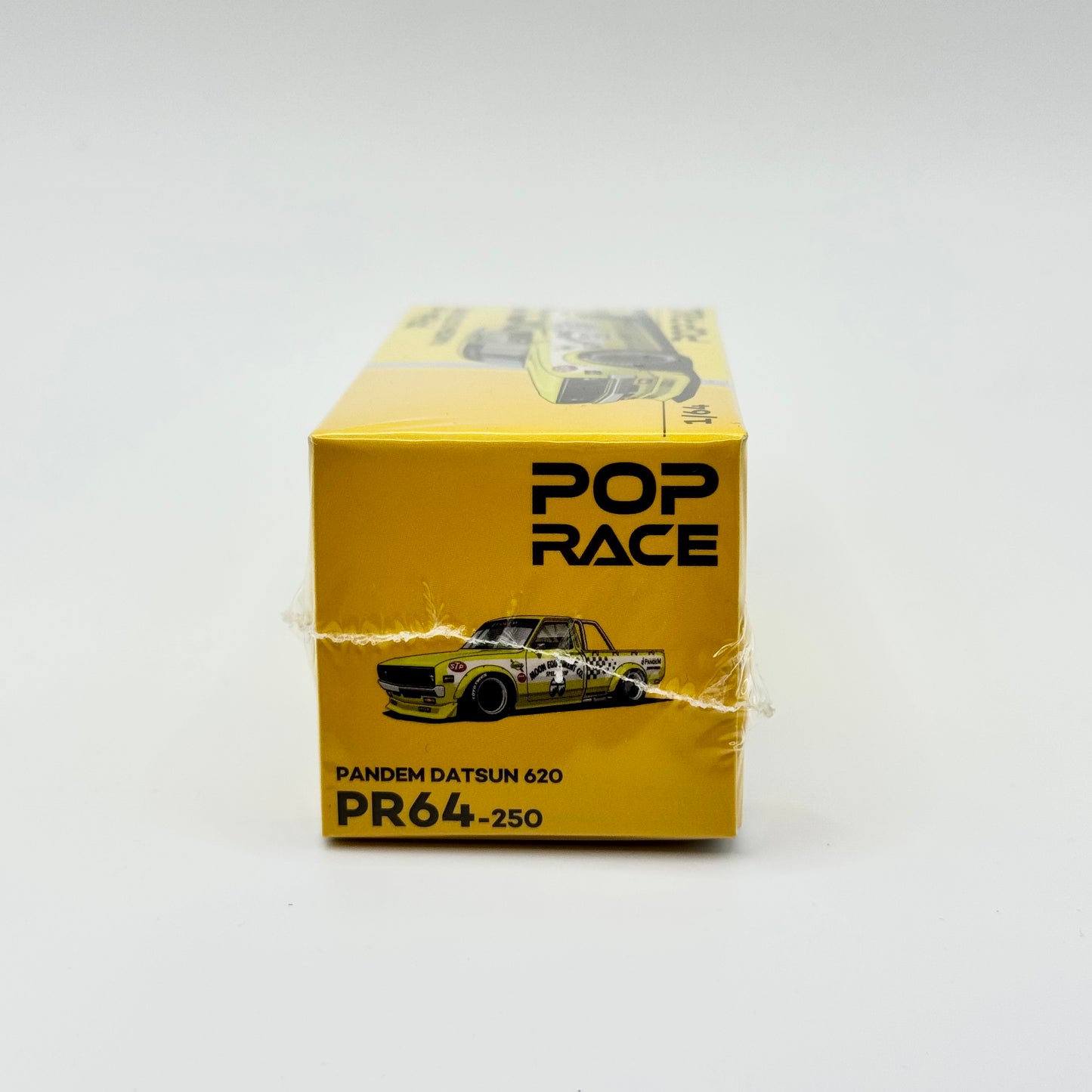 Datsun Pandem 620 Mooneyes Pop Race packaging angled view
