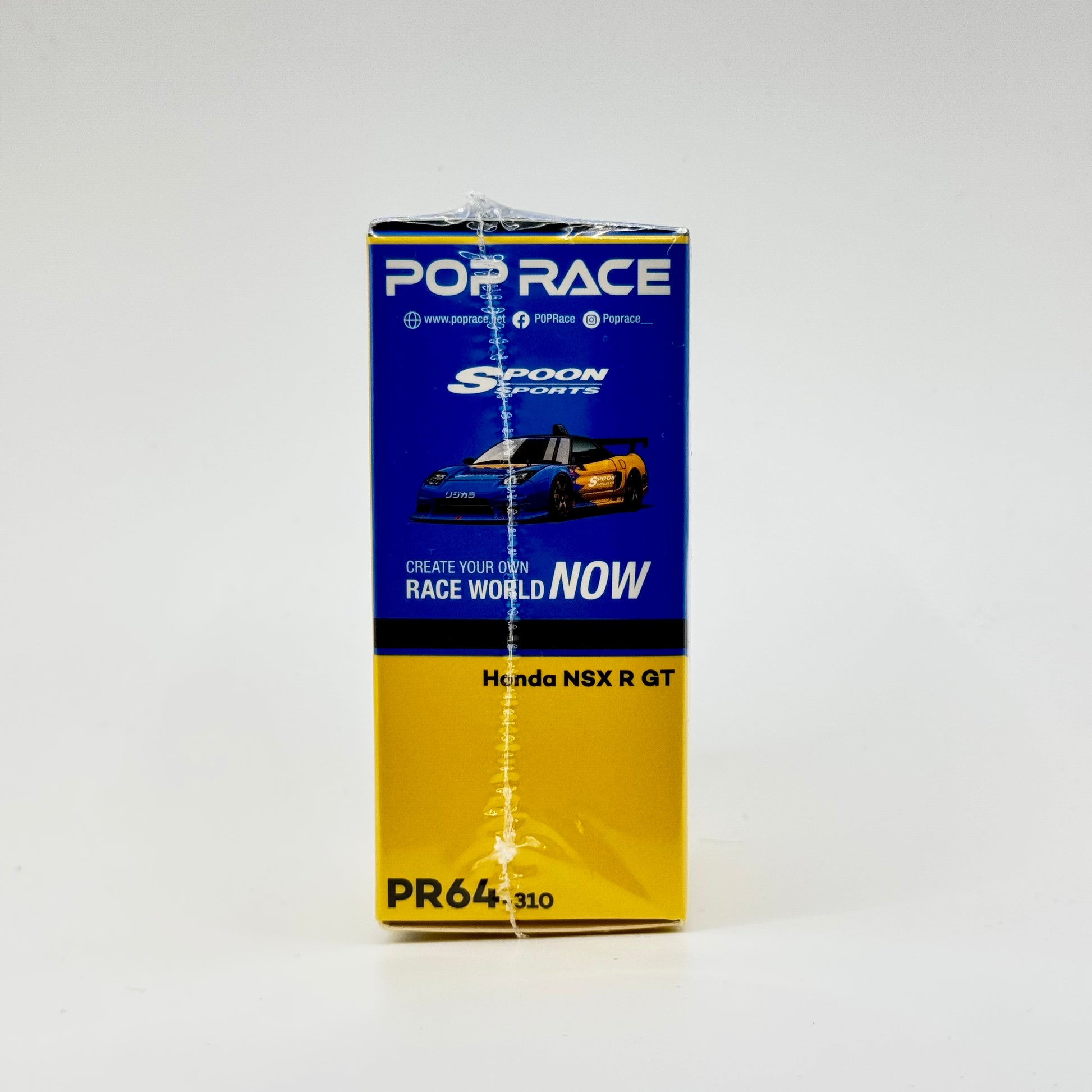 Honda NSX-R GT Pop Race packaging angled view