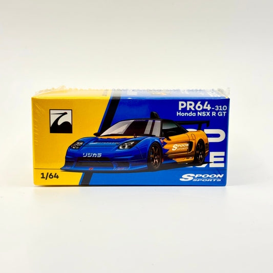 Pop Race PR64-0310 Honda NSX-R GT 1:64 diecast model box front view