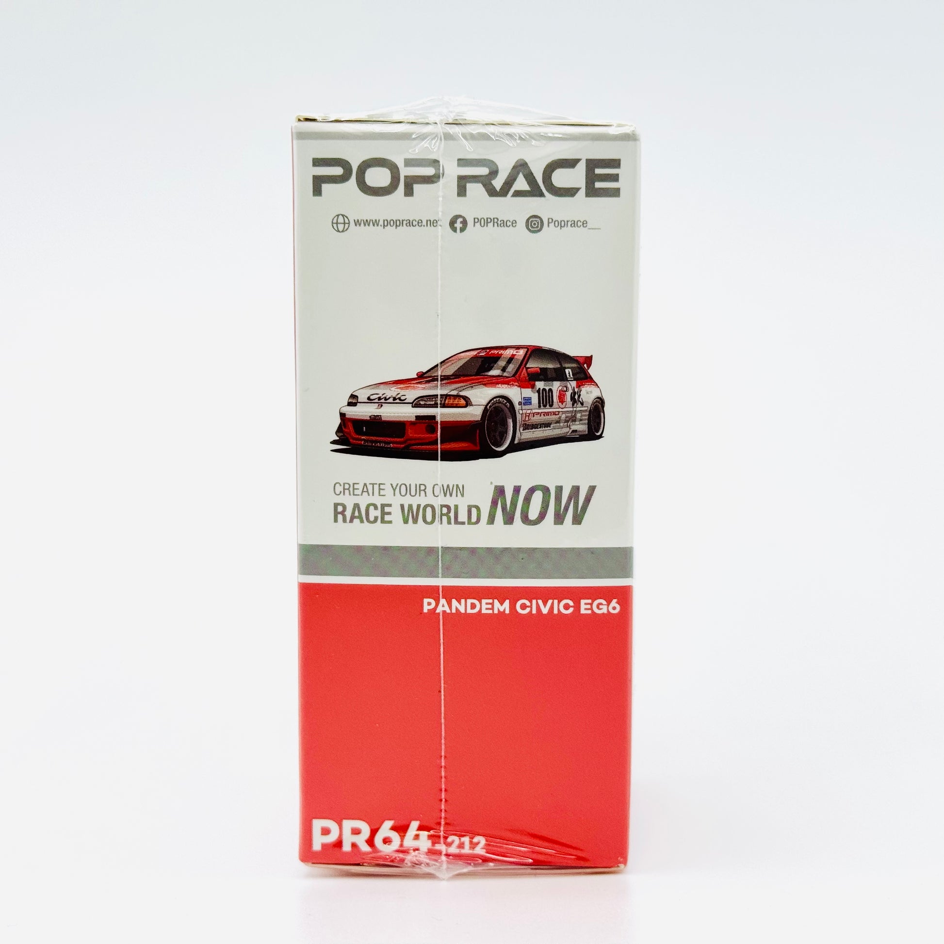 Pop Race Honda Civic EG6 Pandem v1.5 box side view