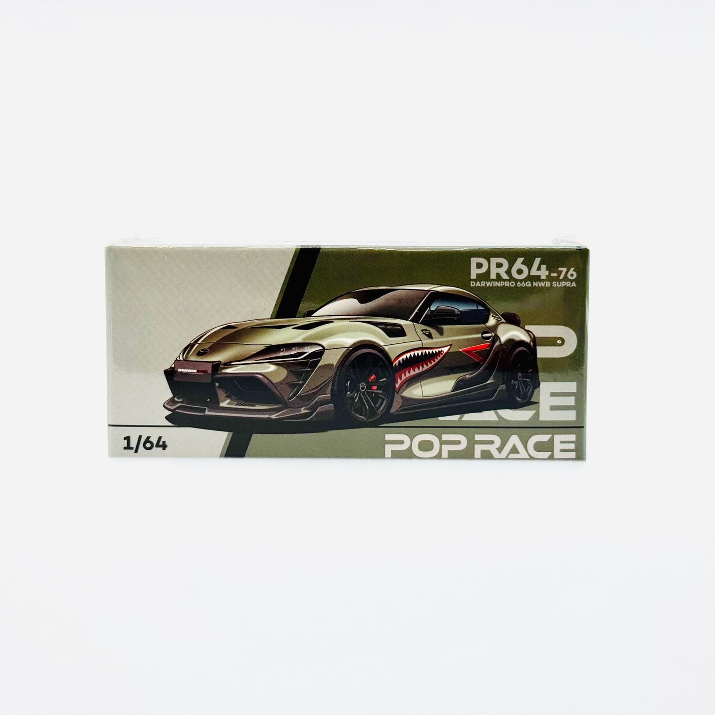 Pop Race Toyota Supra Darwin Pro 66G NWB Green boxed front view