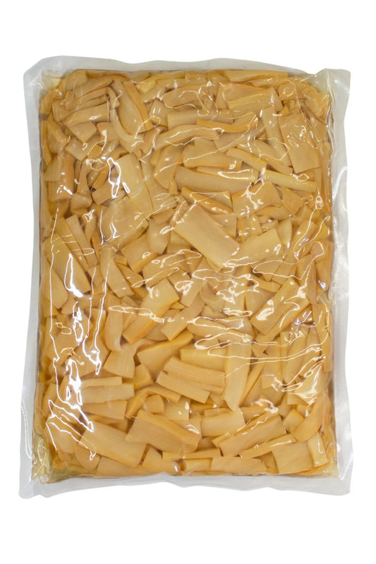1kg pack of preserved Ajitsuke Menma bamboo shoots