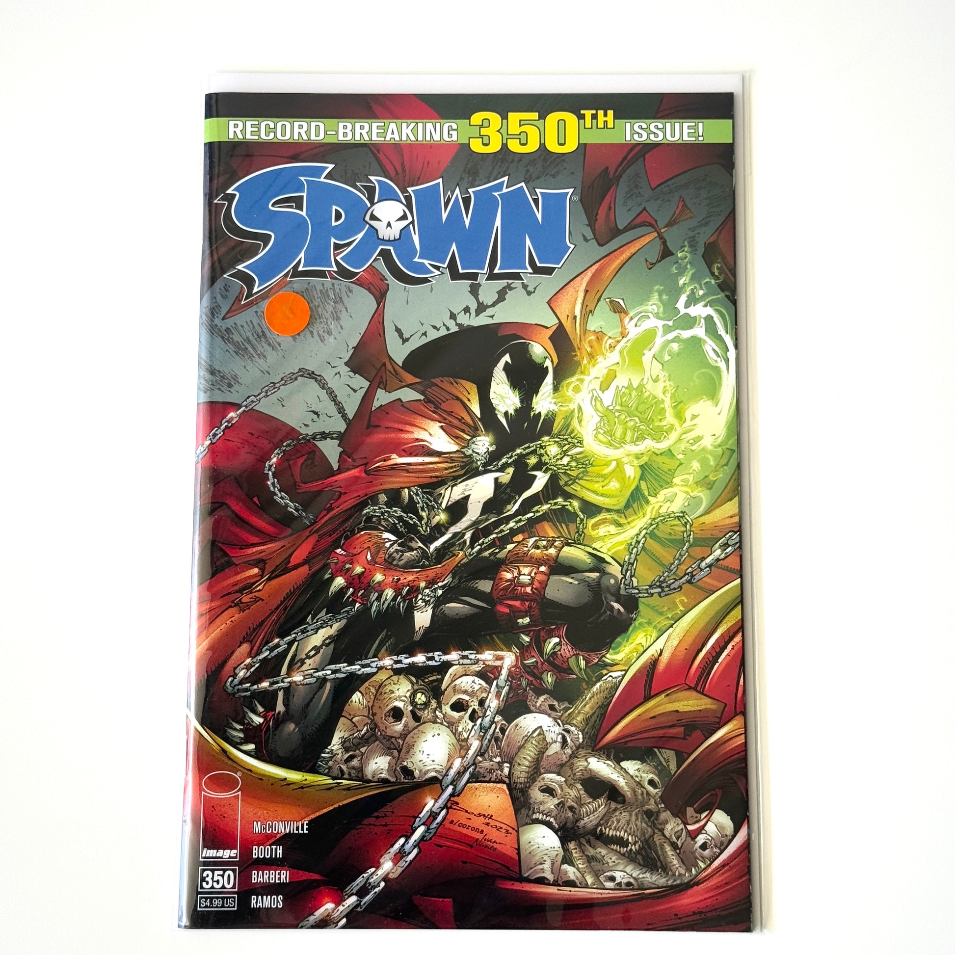 Spawn #350 (2024) Brett Booth Variant Cover – First Print from Image Comics